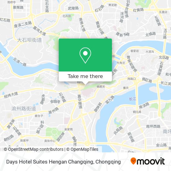 Days Hotel Suites Hengan Changqing map