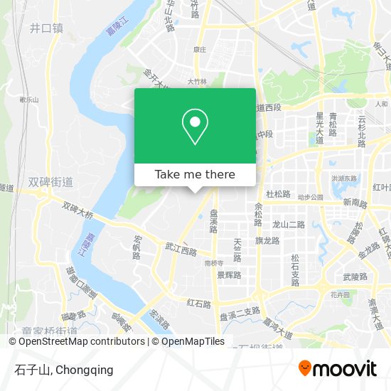 石子山 map