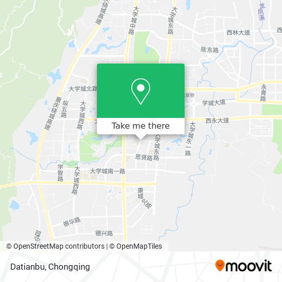 Datianbu map