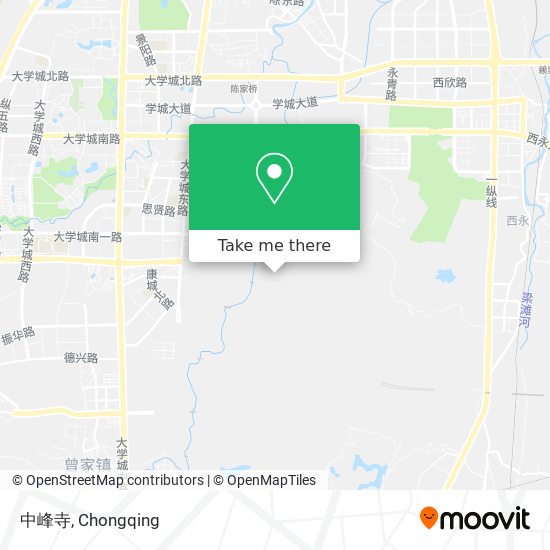 中峰寺 map
