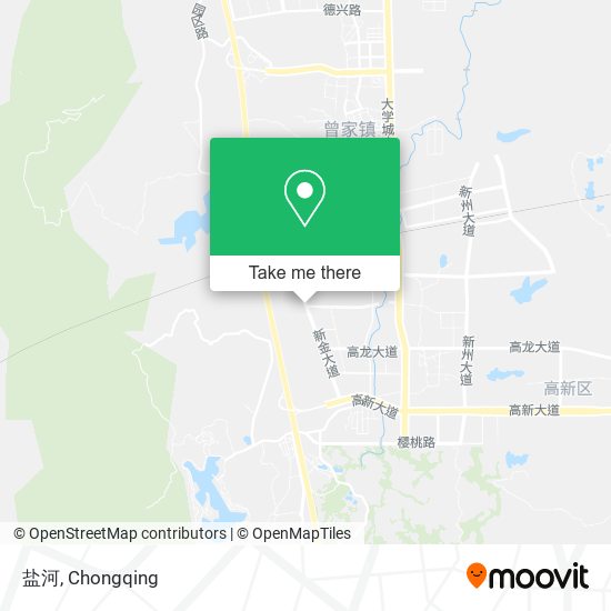 盐河 map