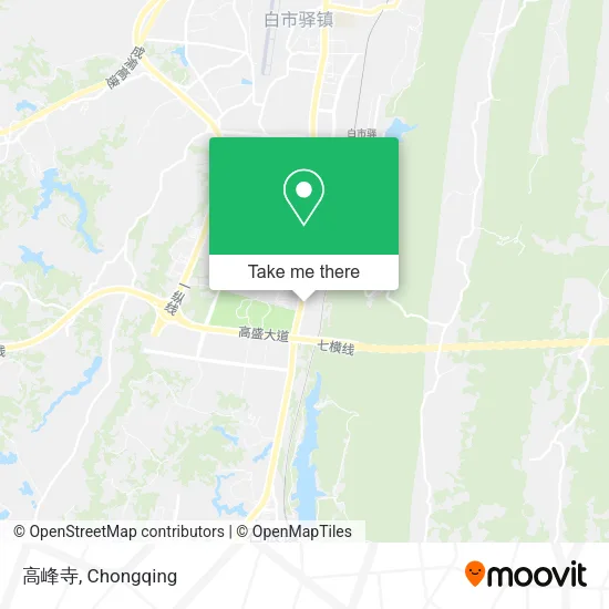 高峰寺 map