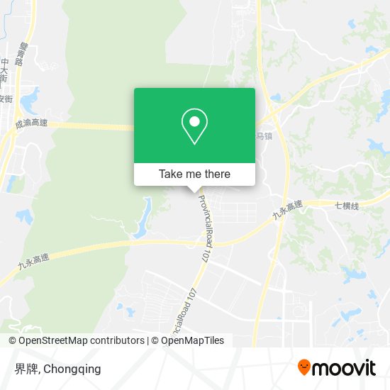 界牌 map