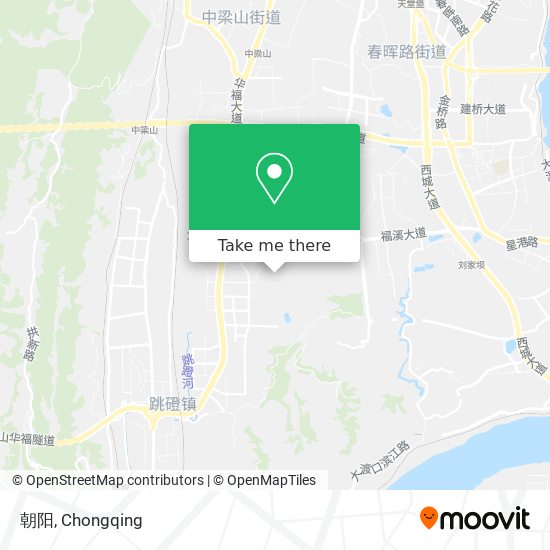 朝阳 map