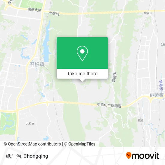 纸厂沟 map