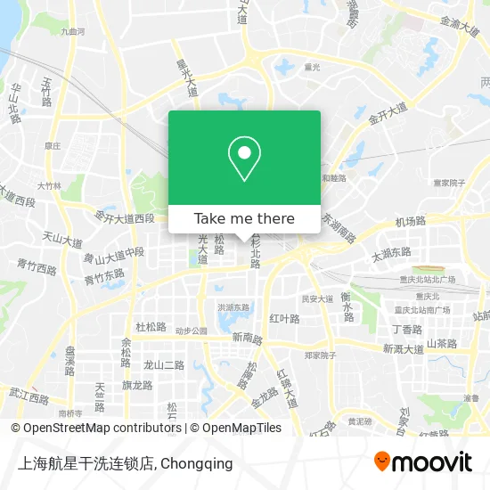 上海航星干洗连锁店 map