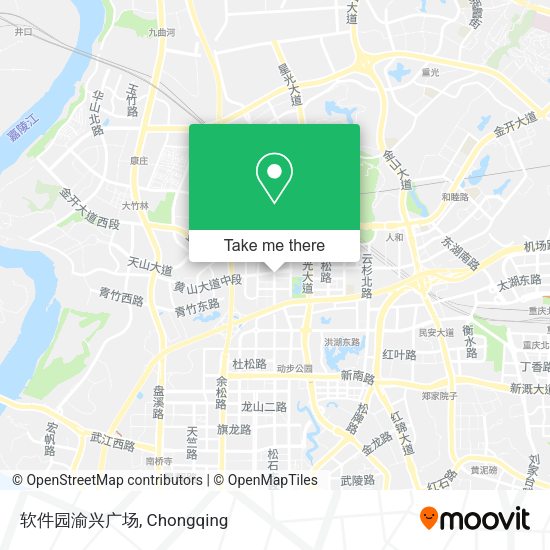 软件园渝兴广场 map