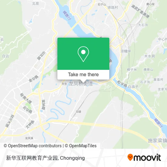 新华互联网教育产业园 map