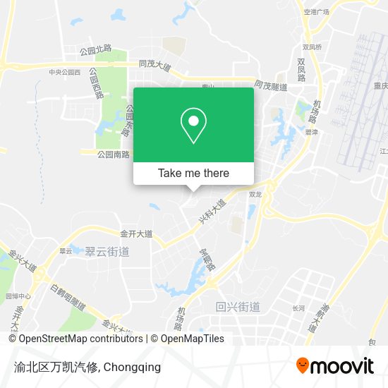 渝北区万凯汽修 map