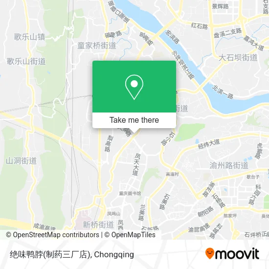 绝味鸭脖(制药三厂店) map