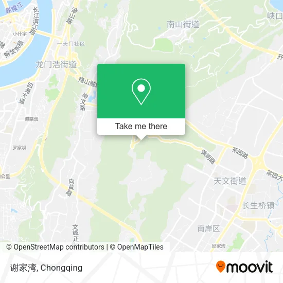 谢家湾 map