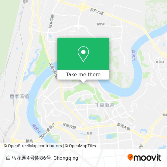 白马花园4号附86号 map