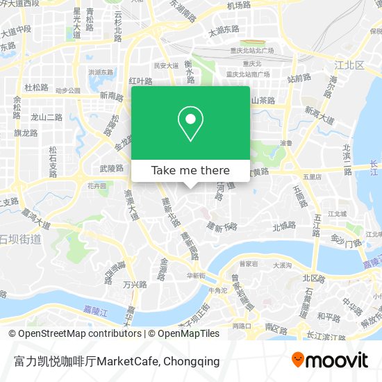富力凯悦咖啡厅MarketCafe map