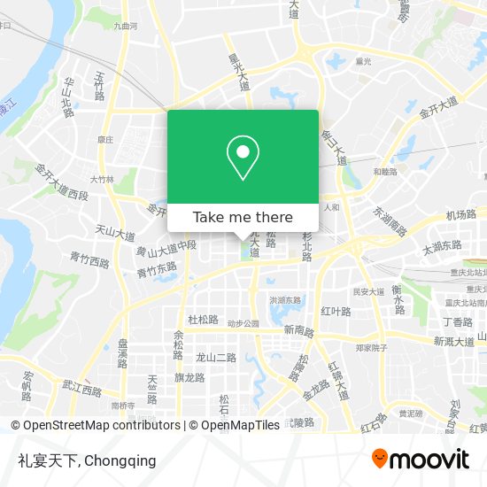礼宴天下 map