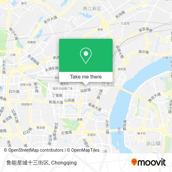 鲁能星城十三街区 map