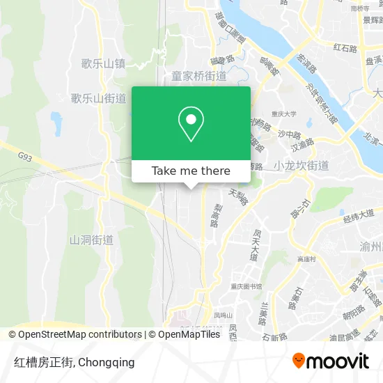 红槽房正街 map