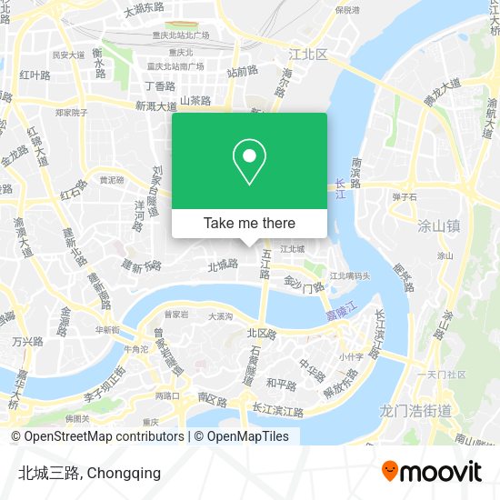 北城三路 map