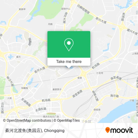 綦河北渡鱼(奥园店) map