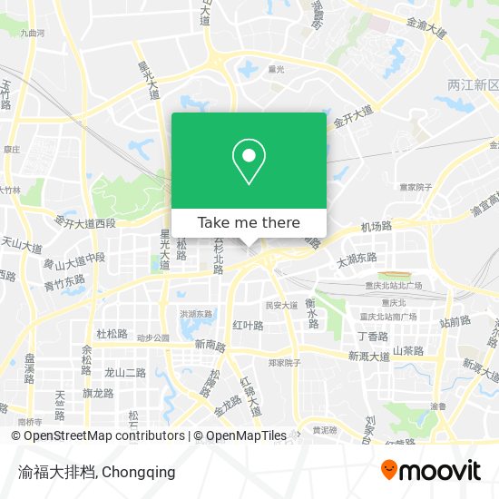 渝福大排档 map