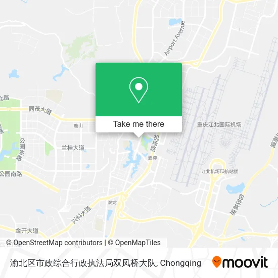 渝北区市政综合行政执法局双凤桥大队 map
