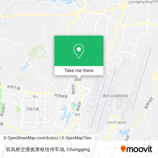 双凤桥交通换乘枢纽停车场 map