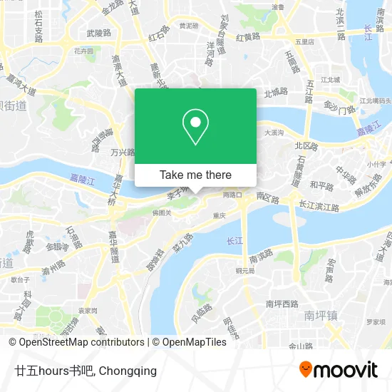 廿五hours书吧 map