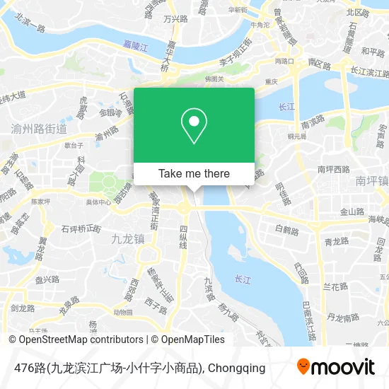 476路(九龙滨江广场-小什字小商品) map