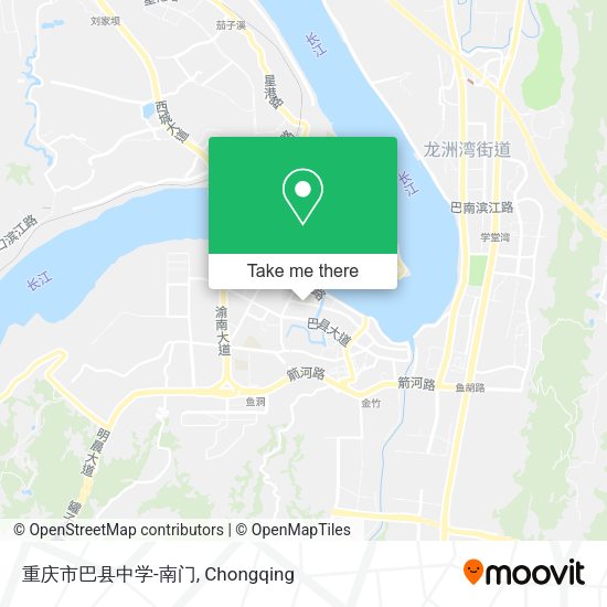 重庆市巴县中学-南门 map