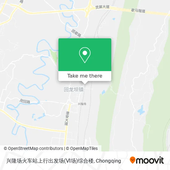 兴隆场火车站上行出发场(Ⅵ场)综合楼 map