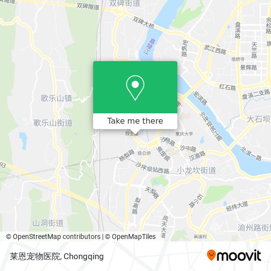 莱恩宠物医院 map