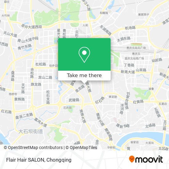 Flair Hair SALON map