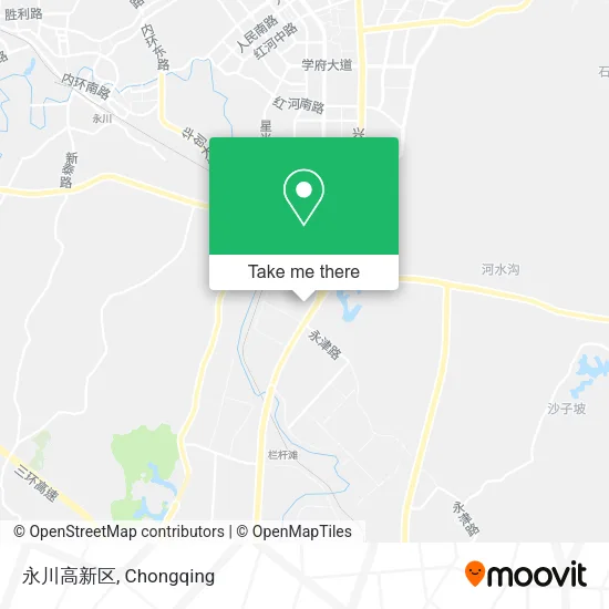 永川高新区 map