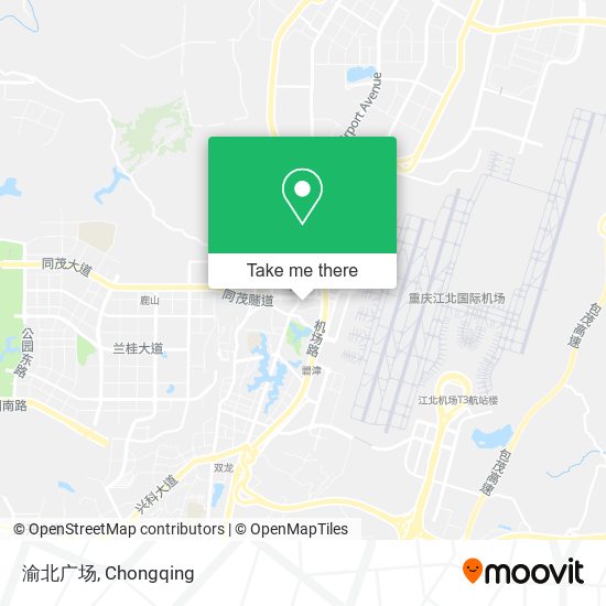 渝北广场 map