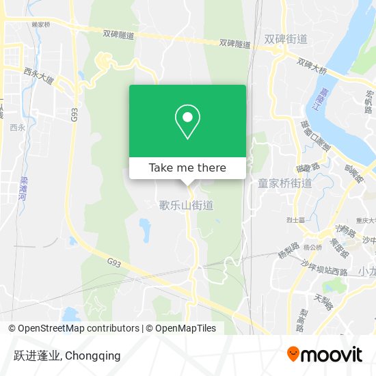 跃进蓬业 map