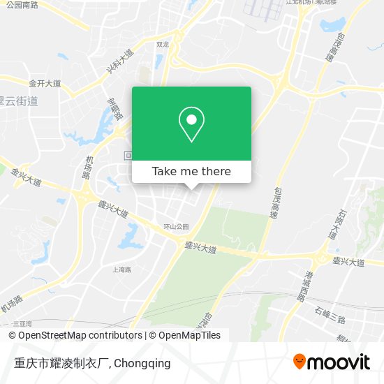 重庆市耀凌制衣厂 map