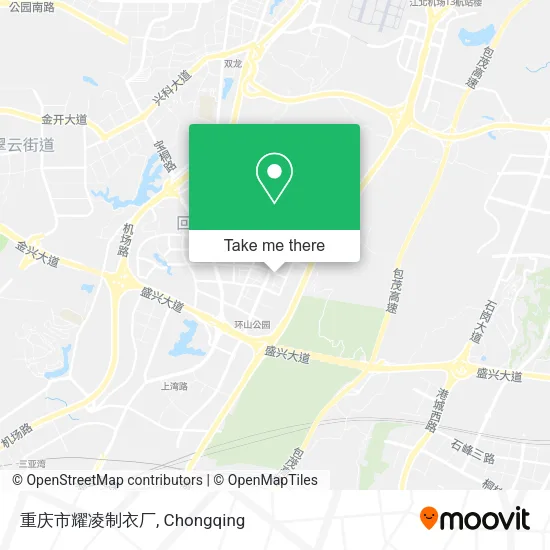 重庆市耀凌制衣厂 map