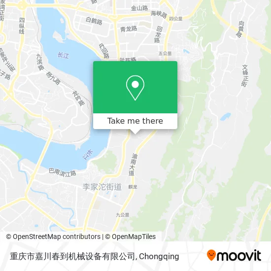 重庆市嘉川春到机械设备有限公司 map