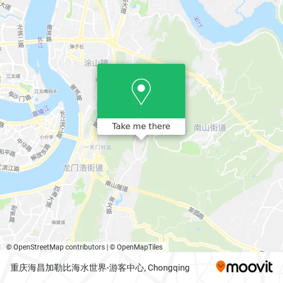 重庆海昌加勒比海水世界-游客中心 map