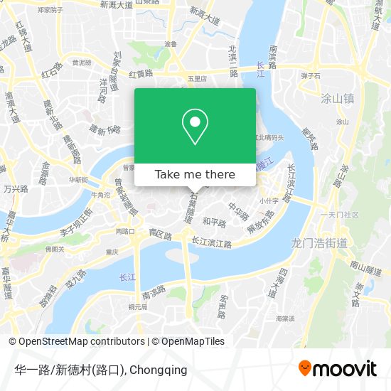 华一路/新德村(路口) map