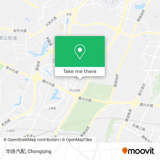 华路汽配 map