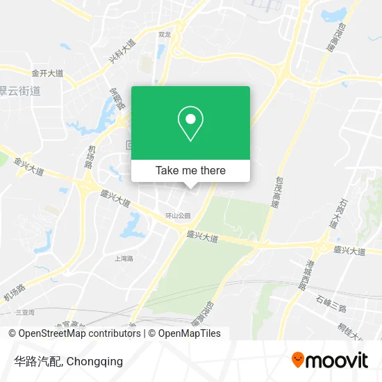 华路汽配 map
