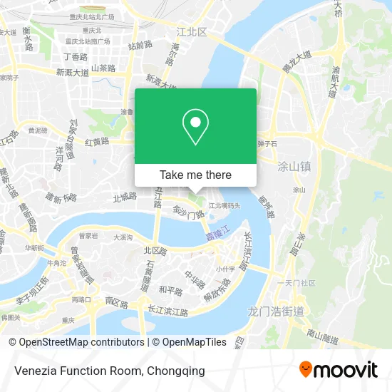 Venezia Function Room map