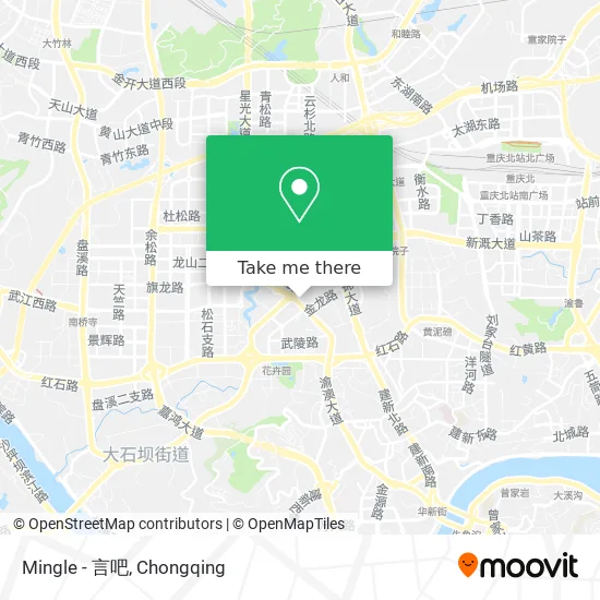 Mingle - 言吧 map