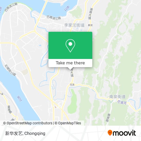 新华发艺 map
