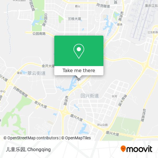 儿童乐园 map