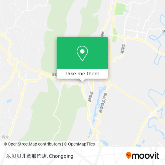 乐贝贝儿童服饰店 map