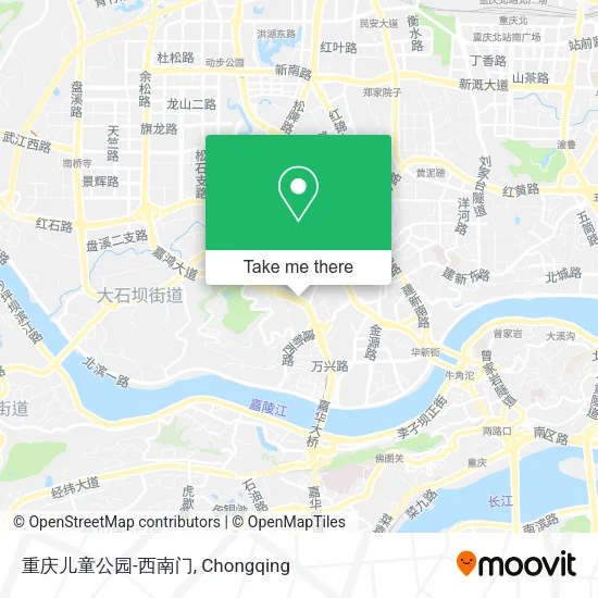 重庆儿童公园-西南门 map