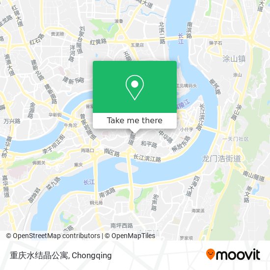 重庆水结晶公寓 map