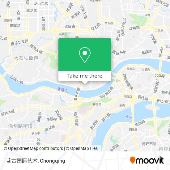 蓝古国际艺术 map