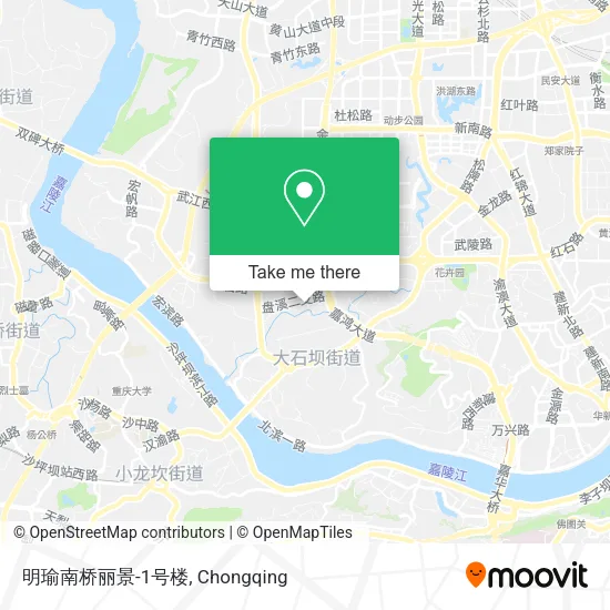 明瑜南桥丽景-1号楼 map